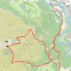 Trace GPS Le Béout par les jardins de l'Arrouza, itinéraire, parcours