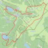 Trace GPS Tour Lac de Blanchemer les Crêtes, itinéraire, parcours