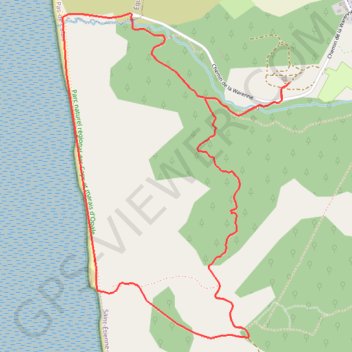 Trace GPS Plages et Dunes d'Ecault - Saint-Étienne-au-Mont, itinéraire, parcours