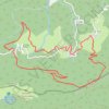 Trace GPS Pyrénées Comminges - La croix de Guéret, itinéraire, parcours