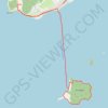 Trace GPS L'île du Lapin, itinéraire, parcours