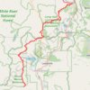 Trace GPS Continental Divide Trail (CDT), itinéraire, parcours