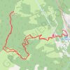 Trace GPS Tuquet 2017 12 04, itinéraire, parcours