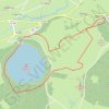 Trace GPS Puy de Pertuyzat - Lac Pavin, itinéraire, parcours