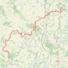 Trace GPS TCH J4 Verteuil-sur-Charente - Rouillac, itinéraire, parcours
