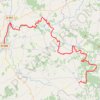 Trace GPS TCH Brigueuil - Confolens, itinéraire, parcours