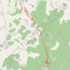 Trace GPS Cedar Ridge via South Kaibab Trail, itinéraire, parcours