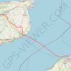 Trace GPS VF-01-1 Via Francigena - 01 part Great Britain, itinéraire, parcours
