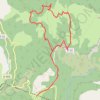 Trace GPS Champlatte, itinéraire, parcours