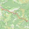 Trace GPS Florac - Cassagnas, itinéraire, parcours