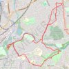 Trace GPS Chinn Brook run, itinéraire, parcours