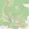 Trace GPS Randonnée : Les Gorges du Blavet - Bagnols-en-forêt, itinéraire, parcours
