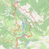Trace GPS Le tour du Lac de Castillon, itinéraire, parcours