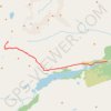 Trace GPS Munro sans nom entre carn eige et mam sodhail, itinéraire, parcours