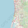 Trace GPS EV1, Section 16, Porto Gaia Aveiro on GPSies.com, itinéraire, parcours