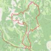 Trace GPS Boucle de Manaurie via Fleurac, itinéraire, parcours