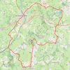 Trace GPS Balade cyclo autour de la Souterraine, itinéraire, parcours