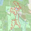 Trace GPS Mount Work Regional Park, itinéraire, parcours