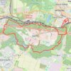 Trace GPS Versailles - le plateau de Satory, itinéraire, parcours
