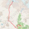 Trace GPS Montée au refuge Sella depuis Staffal, itinéraire, parcours