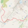 Trace GPS TMB-j3, du refuge de la Balme au refuge des Mottets, itinéraire, parcours