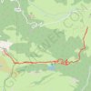 Trace GPS Rocher d'Aran, itinéraire, parcours