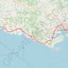 Trace GPS Borden-Charleton - Charlottetown, itinéraire, parcours