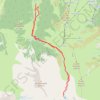 Trace GPS Saint Lary Max Azet Lac de Sarrouyes, itinéraire, parcours