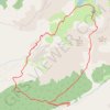 Trace GPS Lac de l'Ascension, itinéraire, parcours