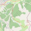 Trace GPS Montgenèvre - Cime de la Plane en AR, itinéraire, parcours