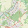 Trace GPS Mery sur Oise, itinéraire, parcours