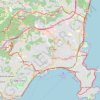Trace GPS Mougins le Haut - Biot - Antibes - Vallauris, itinéraire, parcours