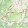 Trace GPS GR54 Jour 1 - Bourg d'Oisans -> Clavans, itinéraire, parcours