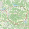 Trace GPS Boucle Granby-Yamaska-Waterloo en vélo, itinéraire, parcours