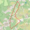 Trace GPS Caroux-Gorges Heric, itinéraire, parcours