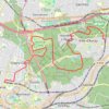 Trace GPS De Sèvres à Versailles par le Parc de Saint-Cloud et Fausses Reposes, itinéraire, parcours