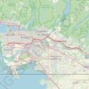 Trace GPS Vancouver - Mission, itinéraire, parcours