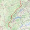 Trace GPS Aix-les-Bains (73100), Savoie, Auvergne-Rhône-Alpes, France > 17 Rue des Huisselets (Montbéliard), itinéraire, parcours