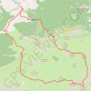 Trace GPS Ganbotxiki et Ganboa en circuit depuis Larraitz, itinéraire, parcours