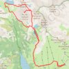 Trace GPS Lacs et Pic de Bastan, itinéraire, parcours