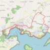 Trace GPS Sentier côtier, itinéraire, parcours