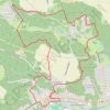 Trace GPS Chevreuse - Milon-La-Chapelle - Chemin Jean Racine, itinéraire, parcours