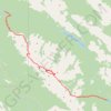 Trace GPS Jasper National Park - Skyline Trail, itinéraire, parcours