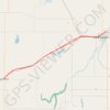 Trace GPS Gull Lake - Swift Current, itinéraire, parcours