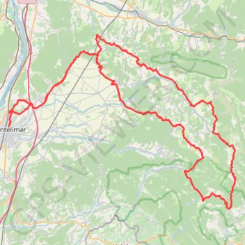 Trace GPS La CORIMA 2024 152km 2149m D+, itinéraire, parcours