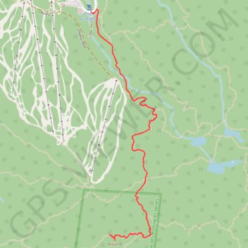 Trace GPS Round Top - Sutton Trail, itinéraire, parcours