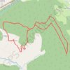 Trace GPS Col des Traverses, itinéraire, parcours
