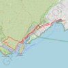 Trace GPS Cassis calanque de Port Miou, calanque d'en Vau, itinéraire, parcours