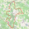 Trace GPS St Sulpice Prignac Cherves 42132, itinéraire, parcours