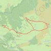 Trace GPS Crêtes d'Andreyt et Soum de Grum, itinéraire, parcours